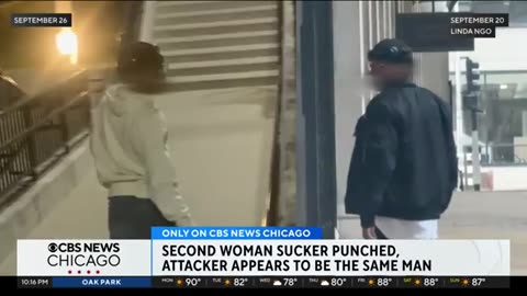 nigger goes around punching random women never relax around niggers