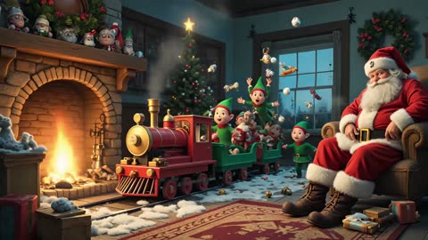 Santa’s Silly Elves: A Funny Christmas Story for Kids