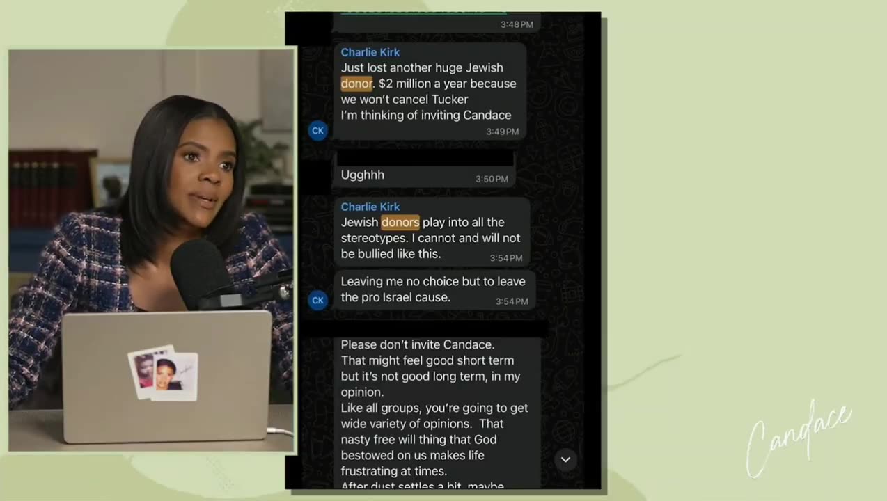 Charlie Kirk | What Was Charlie Kirk Texting 48 Hours Before His Death? Candace Owens Posts Text Messages from Charlie Kirk (48 Hours Before His Death)