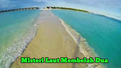 the mystery of the sea dividing in two