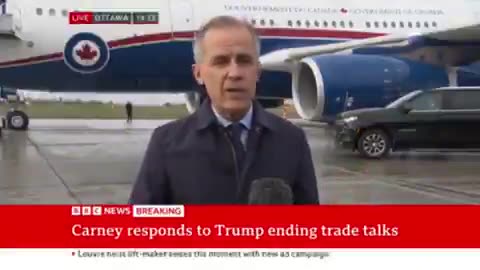 Canadian Prime Minister Mark Carney Responds to Trump Ending All Trade Negotiations