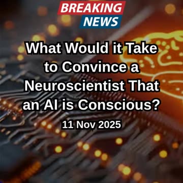 Convince a Neuroscientist AI Is Truly Conscious