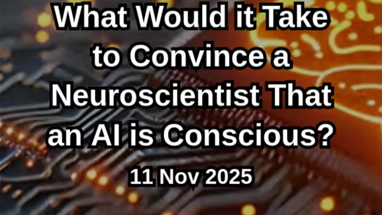 Convince a Neuroscientist AI Is Truly Conscious