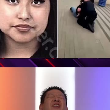 Protestor Throws Her Drink At A Cop And Instantly Regrets It 🏃‍♀️💨🚓