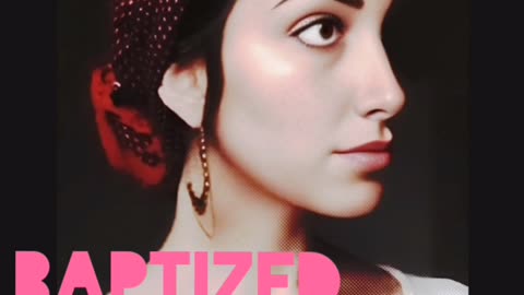 Iron sharpens iron- baptism in paint