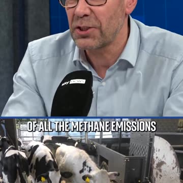 Climate zealot explains why cows are "a big problem". 🤡