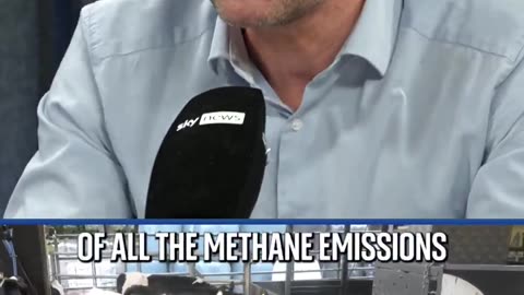 Climate zealot explains why cows are "a big problem". 🤡
