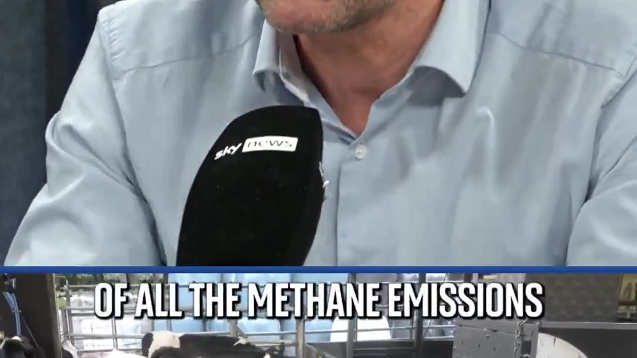 Climate zealot explains why cows are "a big problem". 🤡