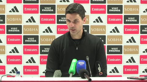 Very AWKWARD Calafiori injury! - Mikel Arteta - Arsenal 2-1 Brighton