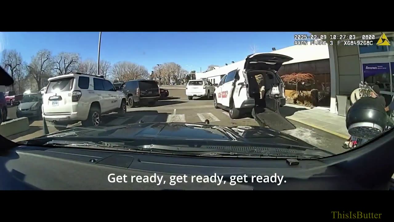 Reno police officers fatally shoots armed man outside a hospital after a high-speed pursuit