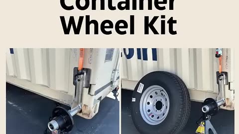 How to Install Wheels on Shipping Containers 🚛🔧 | USA Containers