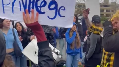 Anti ICE chimpout level 1, illiterate Mexican kids