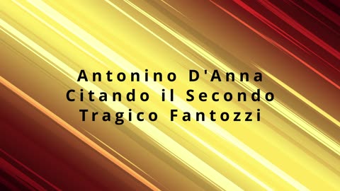 L'ottimo Antonino D'Anna durante la lettura dei messaggi in diretta , dai che vi strappa un sorriso