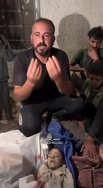 Several Palestinian children were killed in their sleep