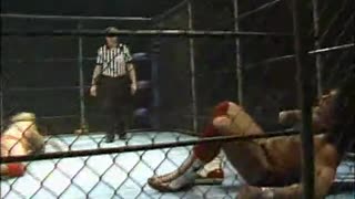 (1985.11.28) Tully Blanchard vs Magnum TA - I Quit Cage Match - NWA