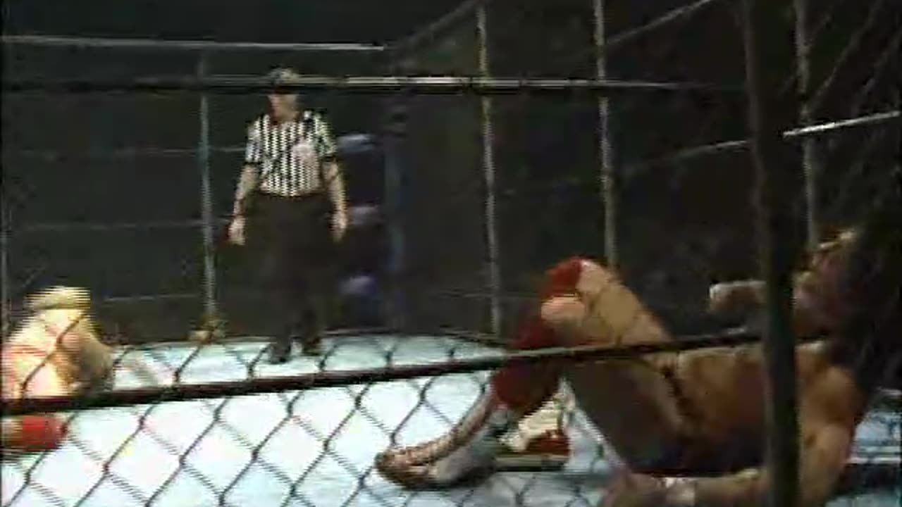 (1985.11.28) Tully Blanchard vs Magnum TA - I Quit Cage Match - NWA