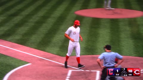 MLB The Show: Cincinnati Reds vs Washington Nationals (S9 G63 Hulse 4 HRs)