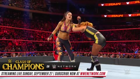 FULL MATCH - Becky Lynch & Charlotte Flair vs. Sasha Banks & Bayley Raw