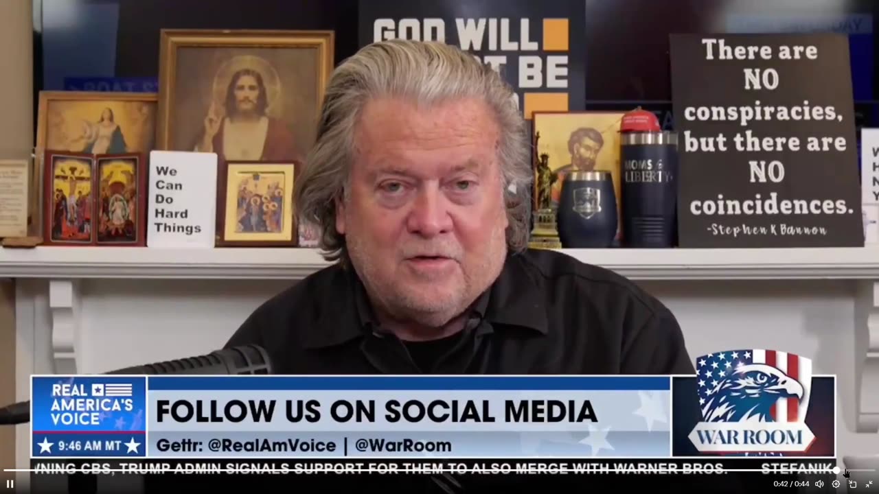 BANNON: This whole shutdown is about financing massive deficits. And now...