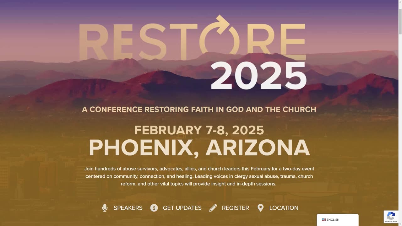 Restore Conference February 7-8 in Phoenix