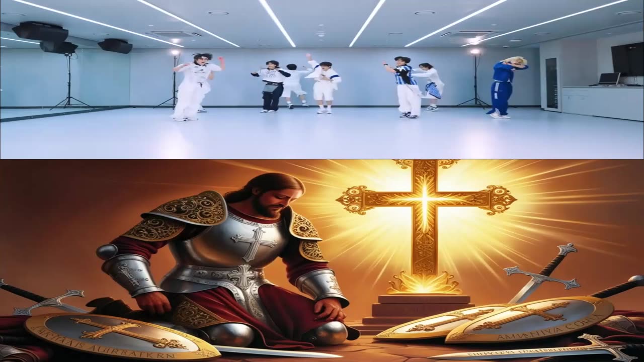 Faith Fuze ~ In His Name We Stand { Lyrics } Remix 1 { Dance Ver. } Christcore Slowed