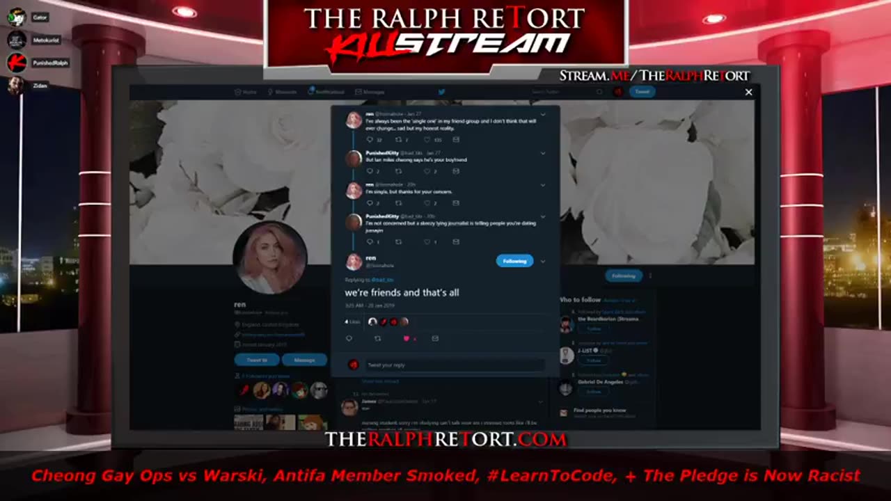 2019-01-28 - Killstream - Cheong Gay Ops vs Warski, Antifa Member Smoked, #LearnToCode
