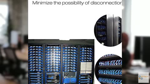 Lancher 19 Inch 1U Cable Management Horizontal Cable Rack Mount Manager with mou