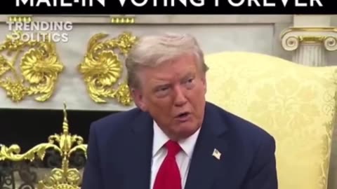Trump announces he will be signing an Executive Order, ENDING Mail-In Ballots FOREVER!
