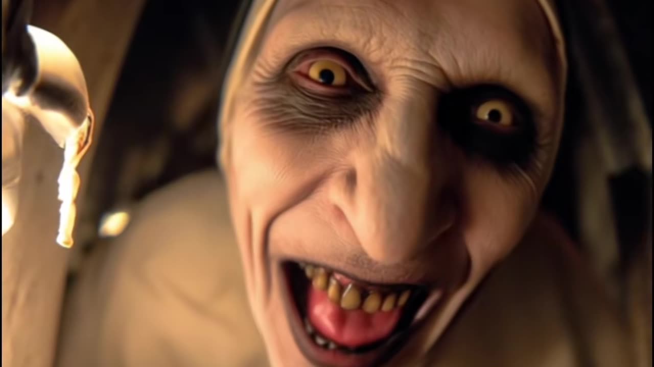 😨💥 Turn Up the Volume and Watch Till the End... These Terrifying Nuns Are... | TheHauntingHour