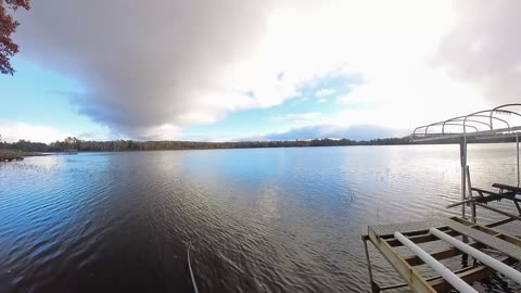 Late Fall Wisconsin Bass of the Pier - Bass #2