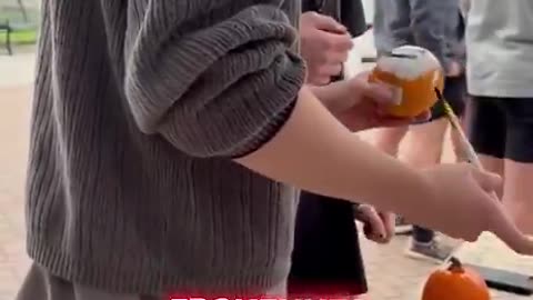 CAPTURED ON CAMERA: Two students at Millersville University of Pennsylvania