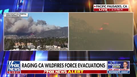 Tens of thousands of Californians under mandatory evacuation orders as wildfires rage