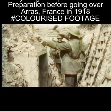 Battle of Arras scaling ladders