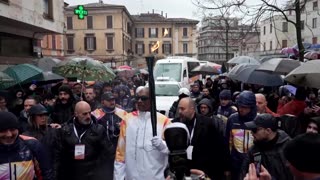 Snoop Dogg stars on day 59 of the 2026 Winter Olympics torch relay