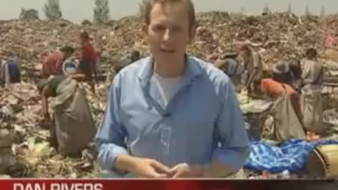 Myanmar refugees living in a Thailand garbage dump 📆 April 2008