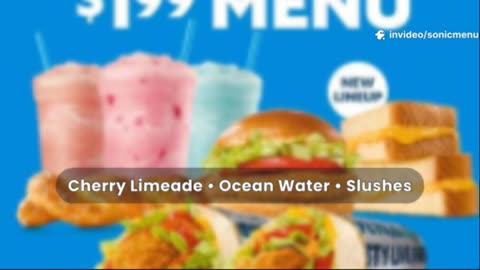 Sonic Drink Menu – Refreshing Flavors for Every Mood