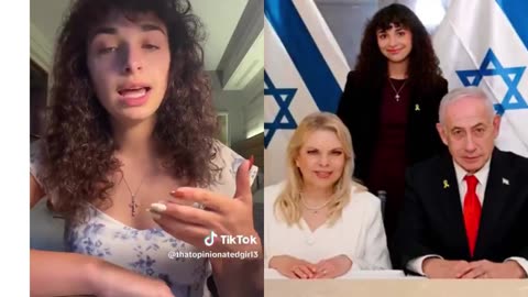 Netanyahu Influencer doing that influencer thingy 