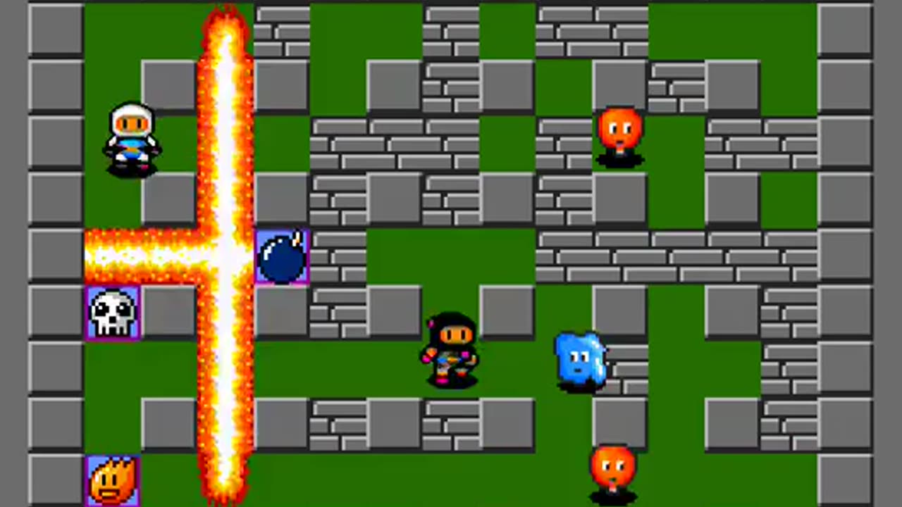 PC Engine Longplay 212 Bomberman Users Battle