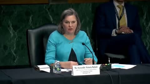 Nuland admitting to Western biolabs on Ukraine Border.