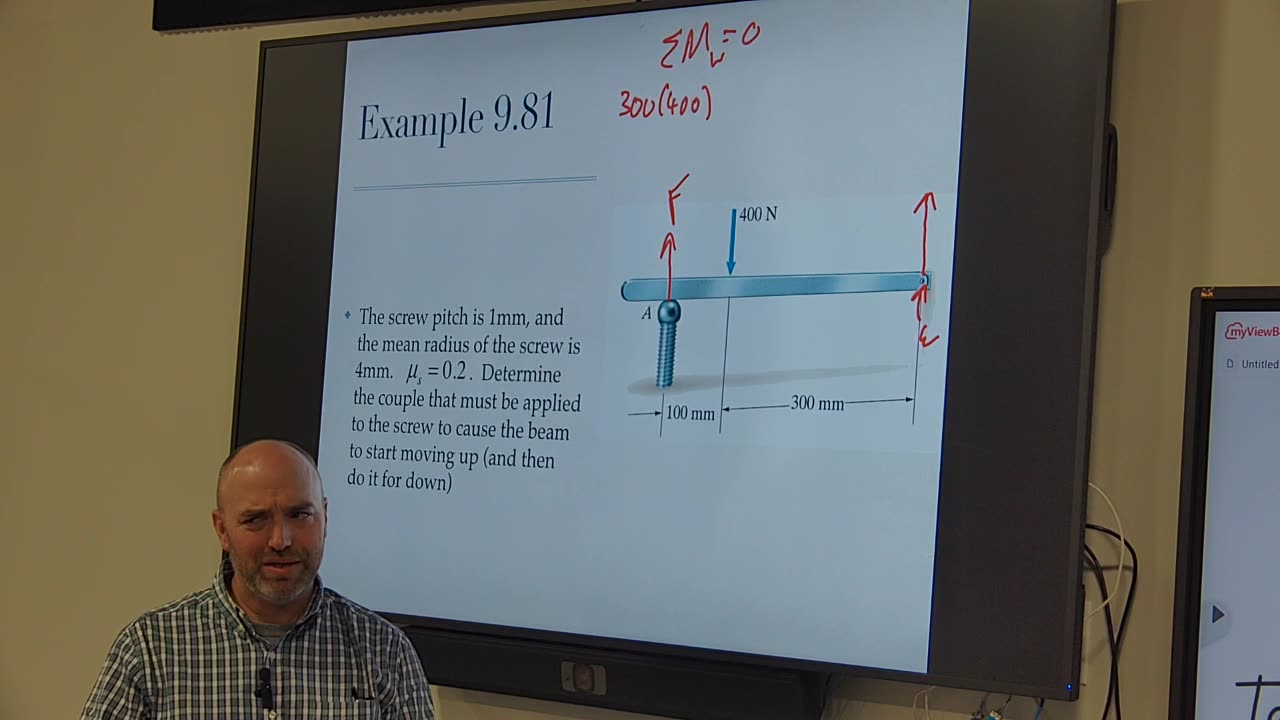 Statics: Threads & Heavy Ropes