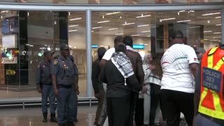 South African Gaza aid flotilla activists return after Israel detention