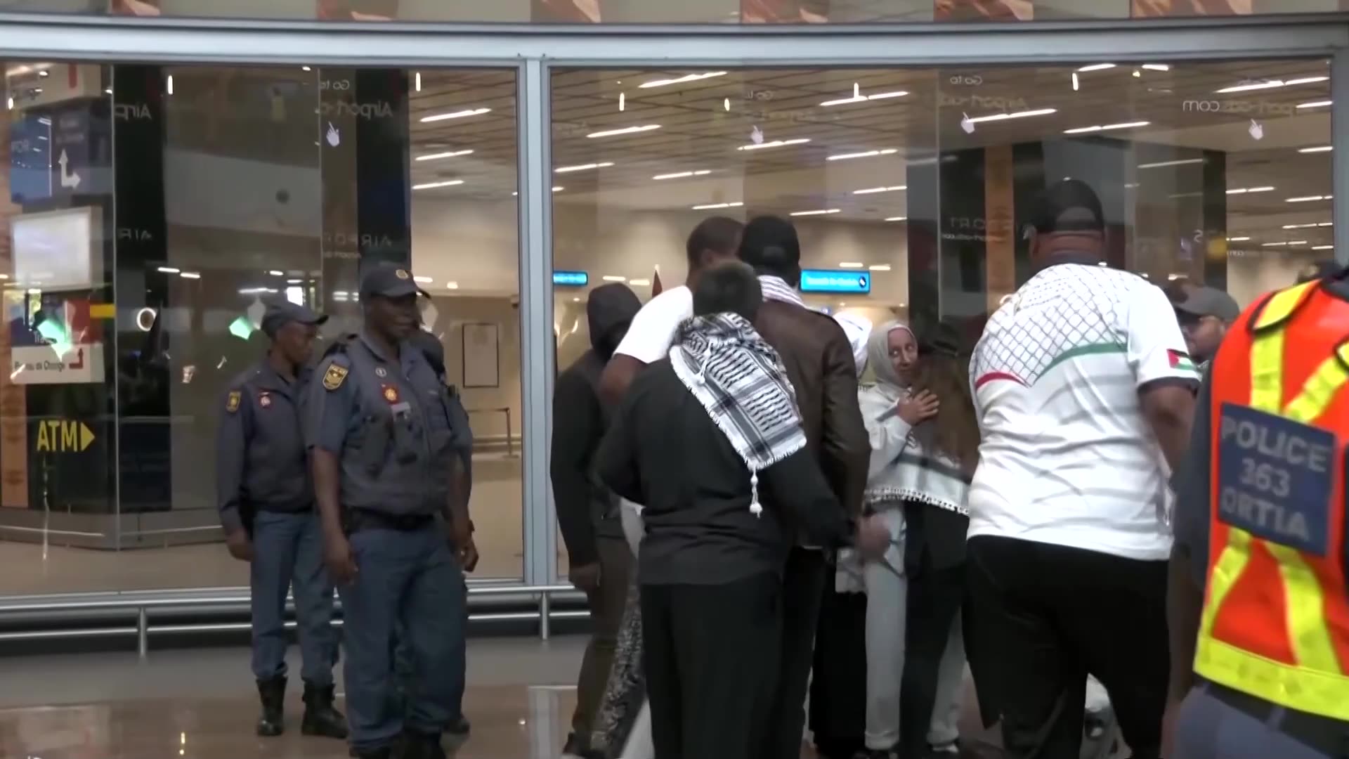 South African Gaza aid flotilla activists return after Israel detention