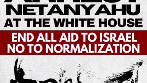 I will cover the protest against Netanyahu in Washington DC.