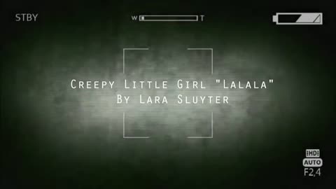 Creepy Little Girl Singing "Lalala" | Scary Horror Voice (HD) (FREE)
