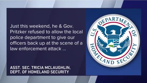 Chicago Mayor Brandon Johnson signs an Executive order making city property off limits