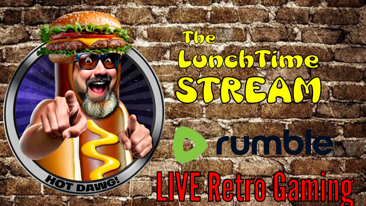 The LunchTime Stream - LIVE Retro Gaming with DJC