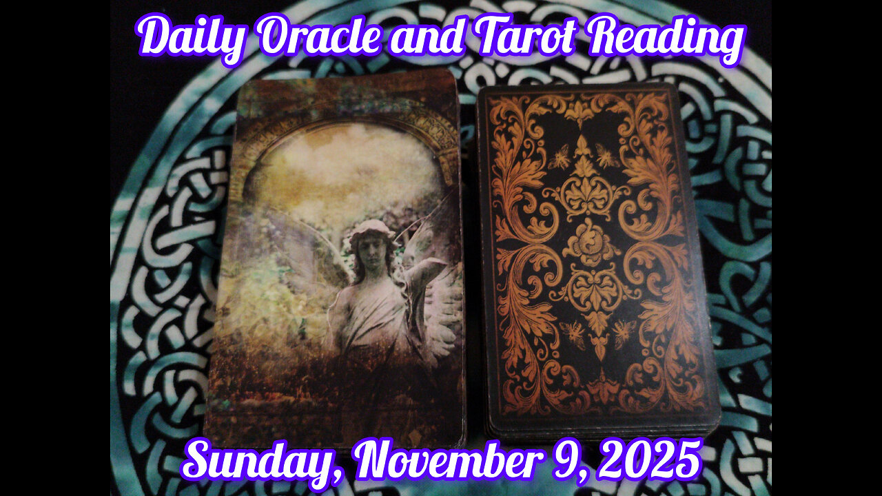 Daily Oracle and Tarot Reading: Sunday, November 9, 2025