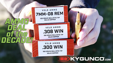 Ammo Deal of the Decade! Velo Big Game Ammo Blowout 💥