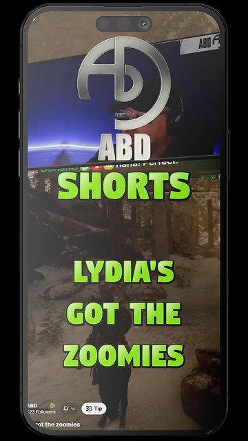 Lydia's got the zoomies