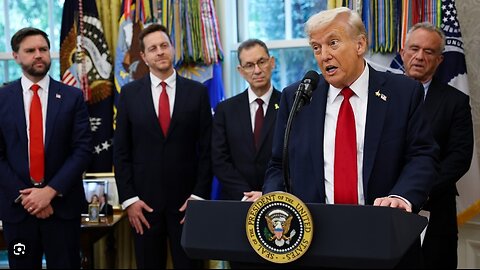 Trump Announces TrumpRx Partnership With Pfizer to Slash Prescription Drug Prices